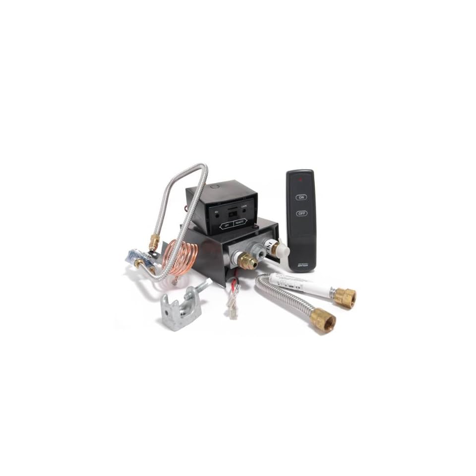 Gas Fireplace Safety Pilot Kit with Remote Control Flame Management on