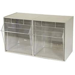 Akro-Mils 06702 TiltView Horizontal Plastic Storage