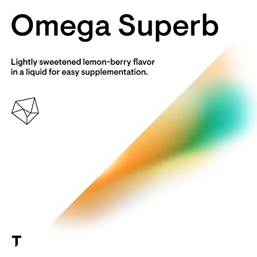 Thorne Omega Superb Easy Dosing Fish Oil Liquid with EPA and DHA