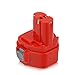 Enegitech 2Pack 12V 3.0Ah Ni-MH Battery for 192598-2 1200 1220 1201 1222 1233 1234 1235 192681-5 Cordless Power Tools