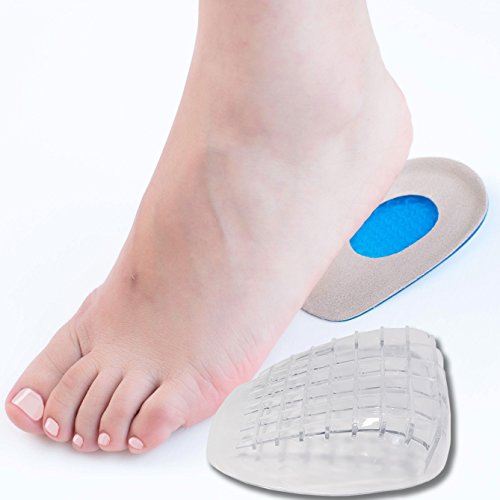 DR JK Heel Cups and  Grips Kit, Heel Pads for Women and Men, Heel Inserts, Plantar Fasciitis Inserts, Heel Spur, Foot Pads, Heel Support, Heel Care for Foot Pain Relief