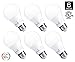 Hyperikon A19 Dimmable LED Light Bulb, 9W (60W Equivalent), ENERGY STAR Qualified, 2700K (Warm White), CRI90+, 800 Lumens, Medium Screw Base (E26), UL-Listed, Standard Light Bulb (6 Pack)