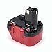 PowerGiant 12V 3.0Ah NiMh Extended Battery for Bosch BAT045 BAT043 BAT120 BAT046 BAT139 BAT049 2607335249 2607335709 GSR 12-2 PSR 12 GSR 12-1 32612