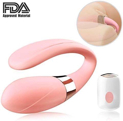 7 Frequency U-Shape Couple Love Stimulation Promote Toys Sport Tool USB Rechargeable Silicone Couples Wand Massage Back Neck Muscles Pink