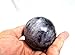 Jet Amethyst 45-50 mm Ball Sphere Gemstone A+ Hand Carved Crystal Altar Healing Devotional Focus Spiritual Chakra Cleansing Metaphysical