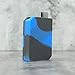 Rayley Silicone Skin Cover Silicon Case Warp Sleeve Non-Slip for Voopoo Drag Nano Case Cover Skin wrap (Black Blue)
