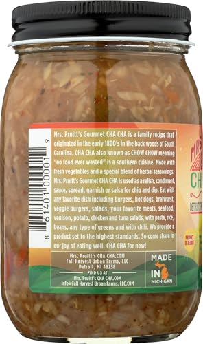 MRS PRUITTS GOURMET GOURMET CHA CHA SALSA HOT, 16 OZ