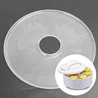 New Plastic Food Fruit Dehydrator Roll - Up Sheets Accessories Diameter 31.5cm