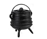 Ribbed cast iron cauldron 3" * by Sage Cauldron