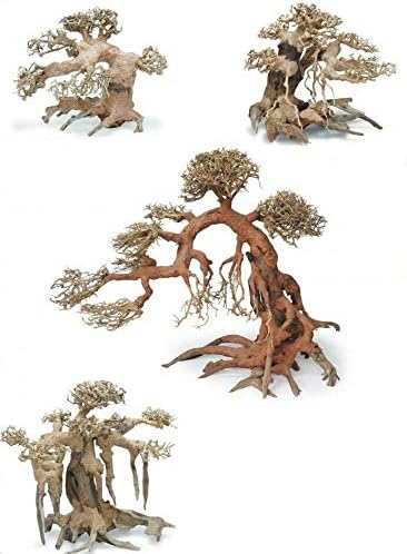 TM Aquatix Aquarium Wood Decoration Premium Pieces 100% Natural (15-20cm, Bonsai)