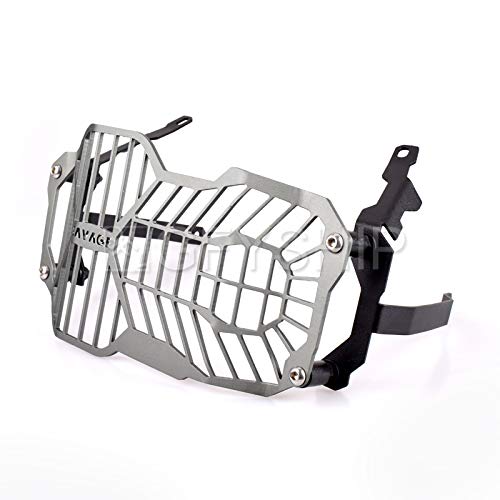 For BMW R1250GS 2019 R1250 GS ADV 2019 Motorcycle Prevent loss Headlight Grille Guard Cover Protector (Titanium)
