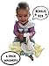 Face Washer Baby - Bamboo Washcloths 6 Count Premium FREE Baby Bib - 100% Natural Bamboo Towels Washcloths - Baby Washcloths - Bamboo Washcloths - Bamboo Towels Baby - Facial Supplies for Kids