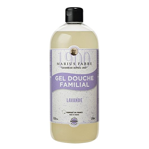 Marius Fabre 1900 Family Shower Gel Lavender 1L 33.8 fl oz Refill