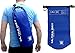 20L Premium Waterproof Bag, Sack with Phone Dry Bag and Long Adjustable Shoulder Strap Included (Blue, 20 L)