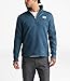 The North Face Men's Gordon Lyons Quarter Zip Pullover, Shady Blue Heather, Large
