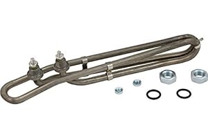 HydroQuip 5.5KW, 240 Volt Flo-Thru Universal Heating Element with Mounting Hardware for Swimming Pools or Spas Electric Heate