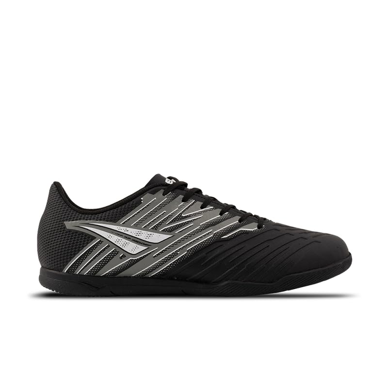 Chuteira Penalty Futsal Furia Y-4, Preto e Branco, 43