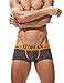 SEOBEAN Mens Low Rise Trunk Boxer Brief Underwear