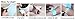 Tastto Lace Henna Temporary Tattoos, White, 8 Sheets