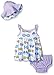 Gerber Baby Girls 3-Piece Sundress, Diaper Cover and Hat Set, sunglasses, 24 Months