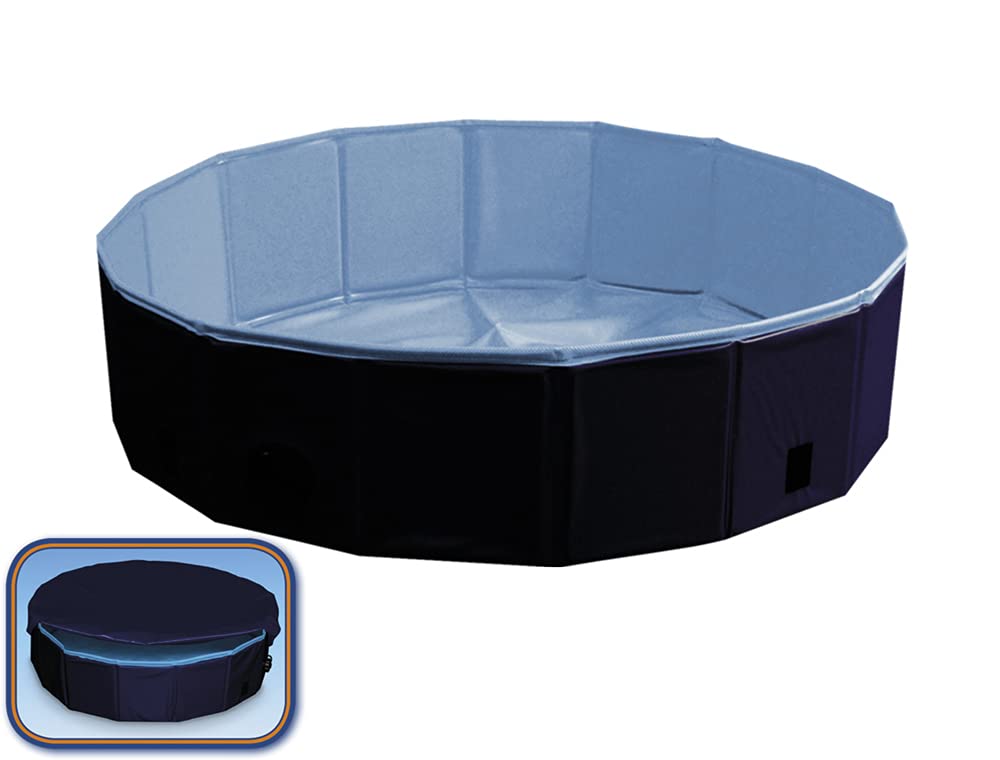 Nobby, dog pool with cover
