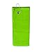 Simplicity 100% Cotton Terry Sports Golf Towel with Grommet and Hook,Lime Green