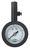 Slime 20186 High PSI Dial Gauge with Bleeder Valve