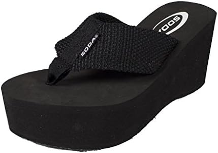 Reveal Women's Flip-Flop Thong Sandals (BK 10)