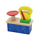 Wooden Weighing Balance Scale - Pretend Children Play Kitchen Game