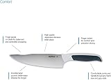 Zyliss Comfort Carving Knife 18.5cm Japanese Stainless Steel Black/White view 4