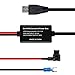 AUTO-VOX Car Dash Cam Hardwire Kit with Low Profile mini Fuse Adapter Car Circuit Fuse Holder Compatible with D6 Pro/D7/Mini 0806 Car Video Recorder dash camera All Other Micro USB Port Device-12.74ft