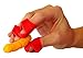 Finger Covers for Cheesy, Greasy, Sticky Fingers – Finger Food Utensil – Kitchen Prep Finger Guard (3ct Red)