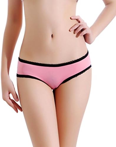Kanpola Womens Lace Knickers, Chiffon Open Crotch Sexy Underwear Thongs