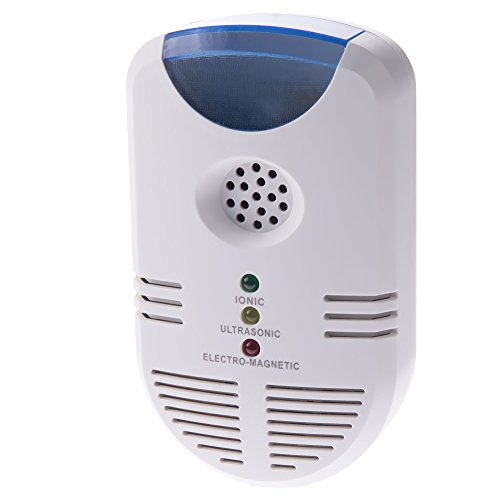 Pestoff Pest Control Ultrasonic Repeller -Electronic Plug -In Repeller for Insects- Best Repellent for, Cockroach, Rodents, Flies, Roaches, Ants, Spiders, Fleas, Mice – NO Chemicals