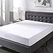 Vibe Premium Fitted Washable Terry Cloth Waterproof Mattress Protector, Queen