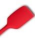 Mithium Premium Silicone Spatula Set of 4, Anti-Bacterial with Durable Lightweight Solid Steel Core, Non-stick Heat Resistant - Cherry Red