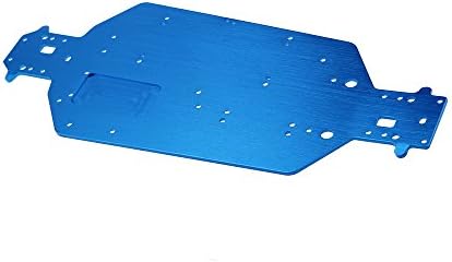 Aluminum Metal Chassis Replacement For HSP 94123 94103 03001 EPX Pro Upgrade Parts Drift Car Blue Chassis