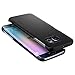 Spigen Thin Fit Shell Galaxy S6 Edge Case with SF Coated Non Slip Matte Surface and Full Top and Bottom Coverage for Galaxy S6 Edge 2015 - Smooth Black