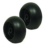 Oregon 72-312 Replacement (2 Pack) Anti-Scalp Deck Wheel 5-Inch by 2-Inch # 72-312-2pk