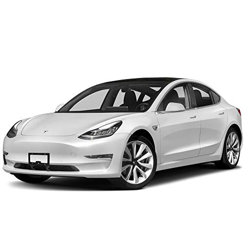 Tesla Model 3 Front License Plate Mounting Holder (NO Drilling, NO Holes, NO Adhesives)
