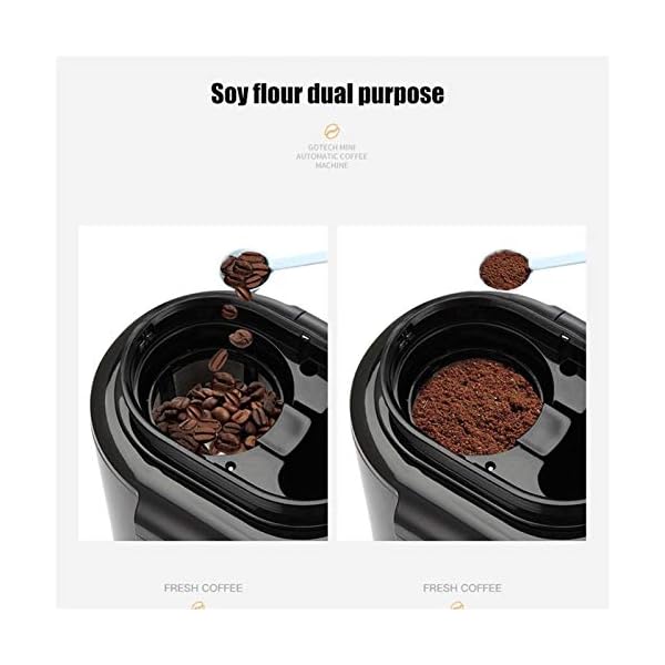 WGYDREAM Kaffeemaschine Kaffeevollautomat Kaffeemaschine Automatische Kaffeemaschine Kaffeemühle Brew AMERICAL DRIP… – Bild 6