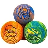 Sky Bounce&reg; Balls Rainbow Color Rubber Handball for Recreational Handball (Hand Ball), Stickball, Racquetball, Catch, Fetch, and Many More Games 2 1/4" Diameter Premium Hollow Rubber (Pack of 12)