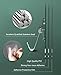 Transparent Adhesive Seamless Wall Hooks - 20 Pack Waterproof,Oilproof,Heavy Duty,No Damage,Bathroom Kitchen Home Storage Hooks,Office