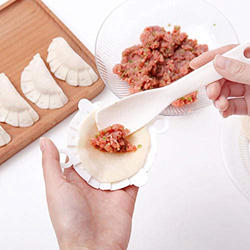3Pcs Dumpling Maker Dumpling Tools with 3 Sizes of Dumpling Molds, Pie Ravioli Empanadas Press Mold Kitchen Accessories