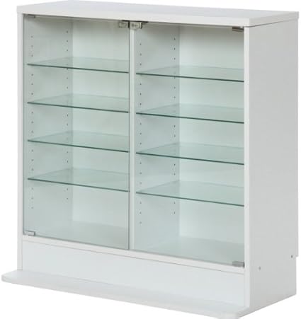 Amazon ガラスコレクションケース ロータイプ 浅型 Wh ニトリ イケアに匹敵の品揃え ノーブランド品 生活雑貨 Amazon ガラスコレクションケース ロータイプ 浅型 Wh ニトリ イケアに匹敵の品揃え ノーブランド品 生活雑貨