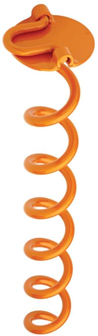 Liberty Hardware Vortex 40.6cm Folding Ring Spiral Anchor, Orange