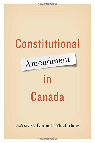 [B.O.O.K] Constitutional Amendment in Canada<br />KINDLE
