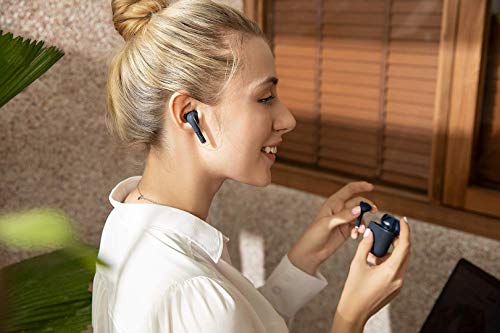 Defunc True GO Slim Bluetooth 5.0 Wireless Earbuds with Wireless Charging Case IPX4 Waterproof 
