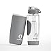 Infusion Pro 32 oz. Fruit Water Bottle Infuser with Insulated Sleeve & Infusion eBook :: Bottom Loading, Large Cage for More Flavor & Pulp Strainer :: Delicious, Healthy Way to Up Your Water Intake