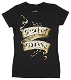 Harry Potter Marauders Map Mischief Managed Juniors T-shirt